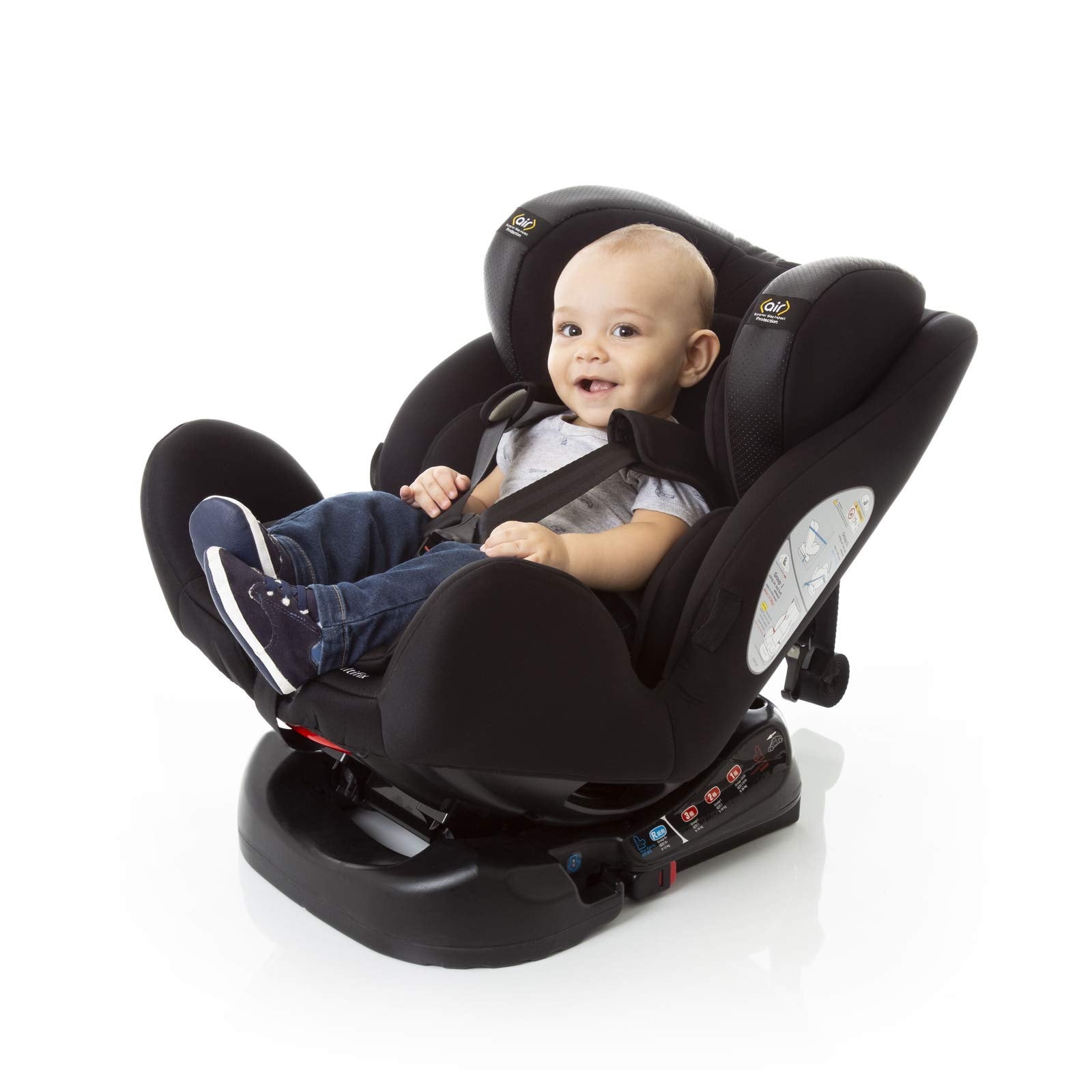 Safety 1st, Cadeirinha Multifix, 0 a 36kg, com Isofix, Preto Urbano